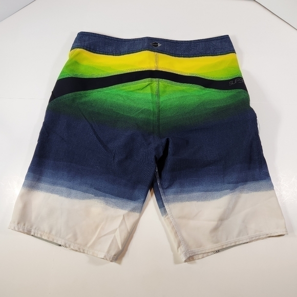 O'NEILL Super Freak Mens 31 Board Shorts Swim Trunks Unlined Pockets Surf - Picture 3 of 10